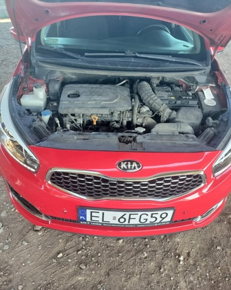 Kia Ceed cena 35600 przebieg: 200163, rok produkcji 2017 z Łódź małe 121